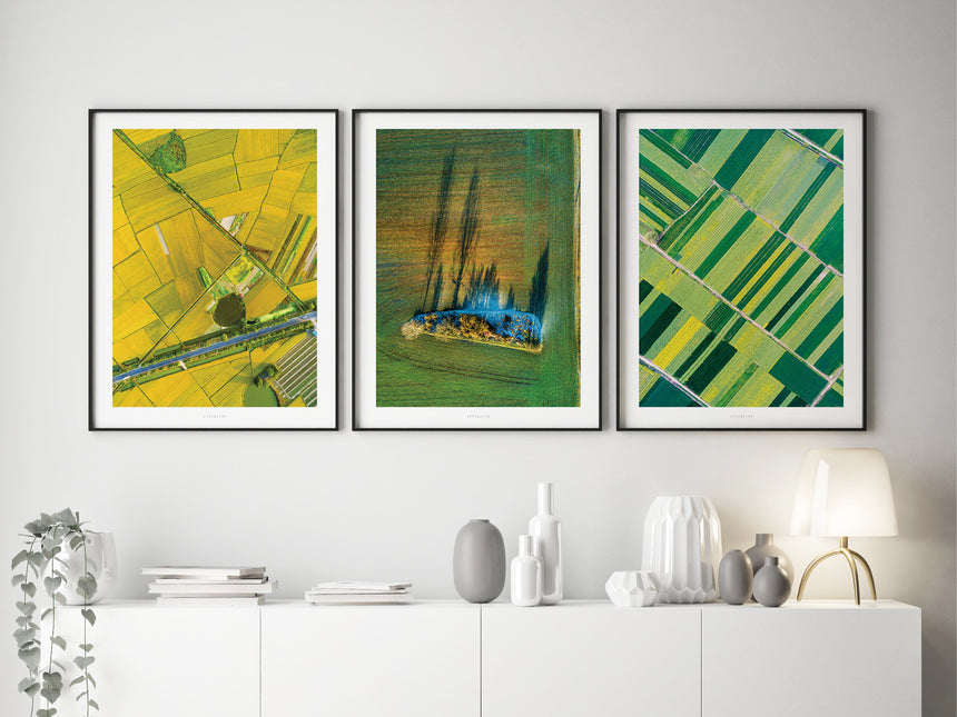 Print / Above The Fields No. 2