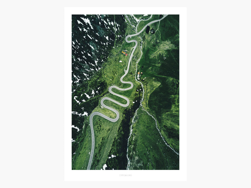 Print / Above The Roads No. 3