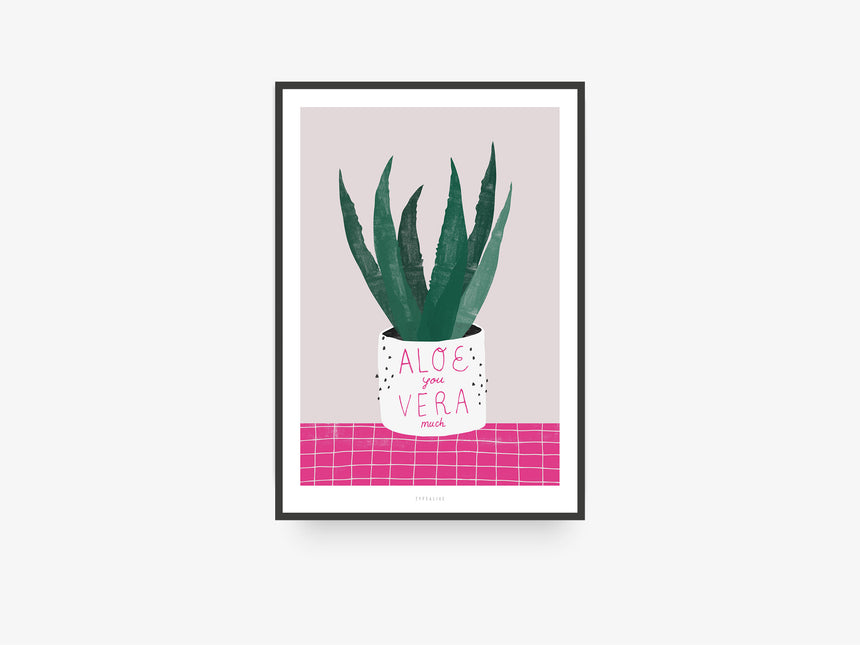 Print / Aloe Vera