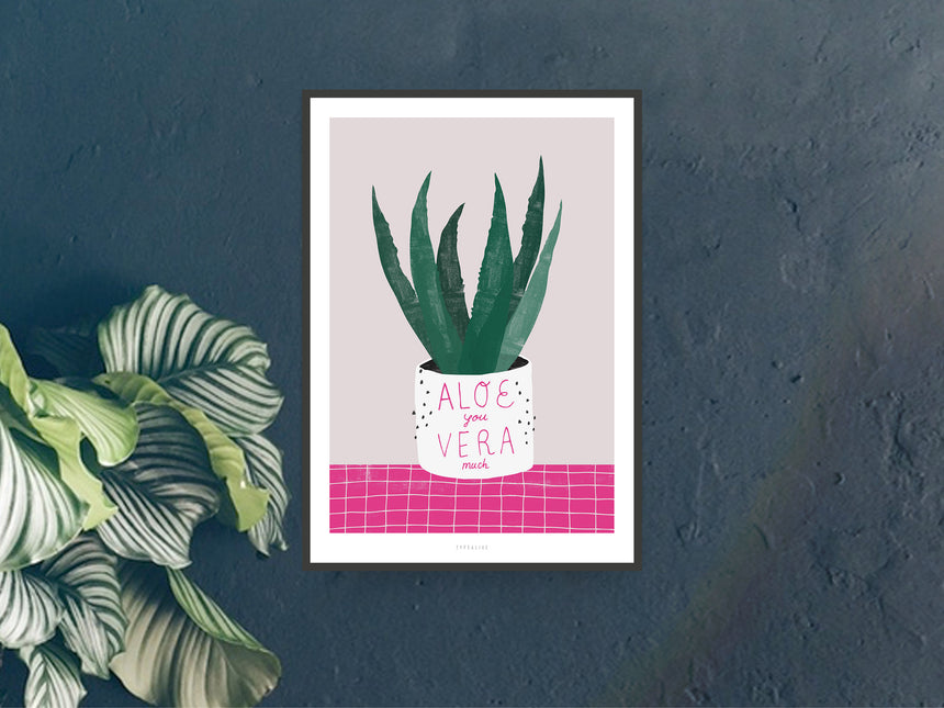 Print / Aloe Vera