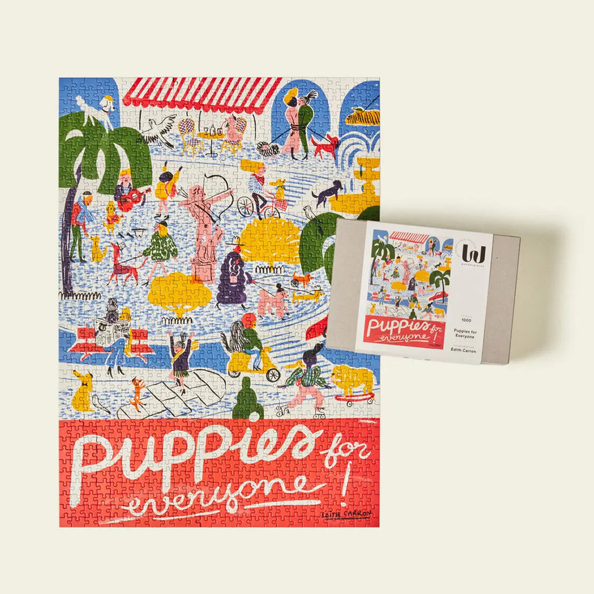 Wonderpieces - Puzzle "Puppies for Everyone"