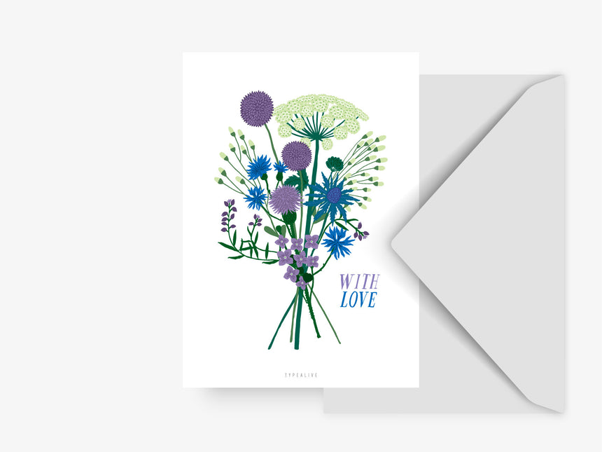 Postkarte / Bloomy Greetings No. 2