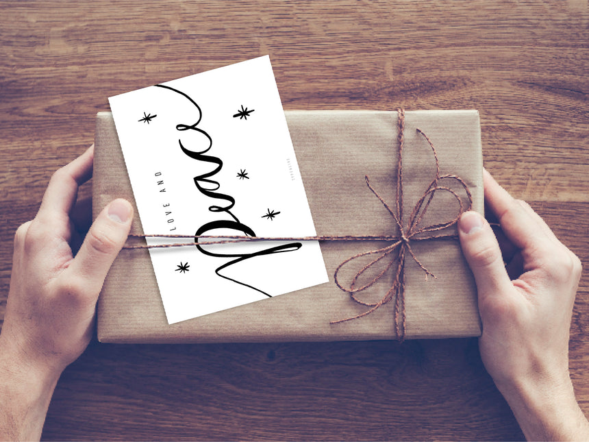 Postkarte / Calligraphy No. 2