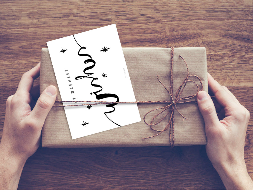 Postkarte / Calligraphy No. 3