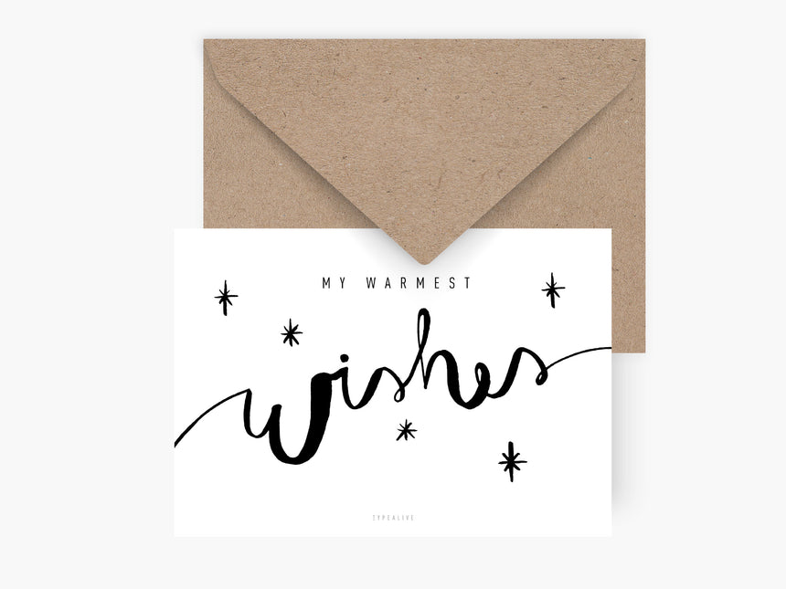 Postkarte / Calligraphy No. 3