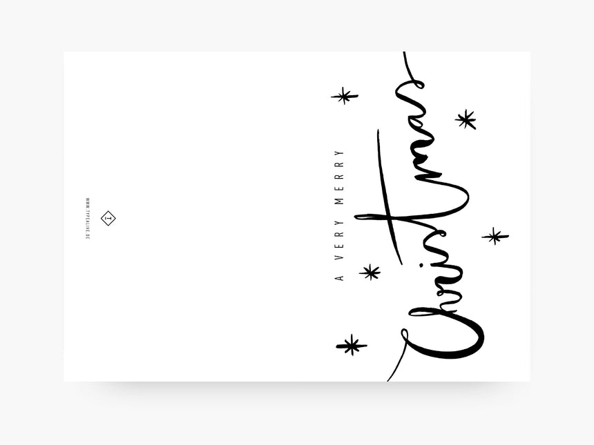 Grußkarte / Calligraphy No. 1