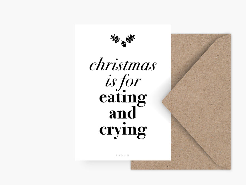 Postkarte / Christmas Is For