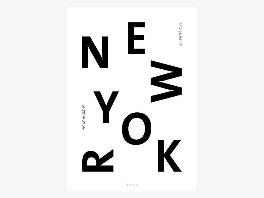 Print / Cities "New York"