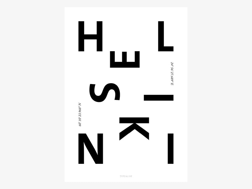 Print / Cities "Helsinki"