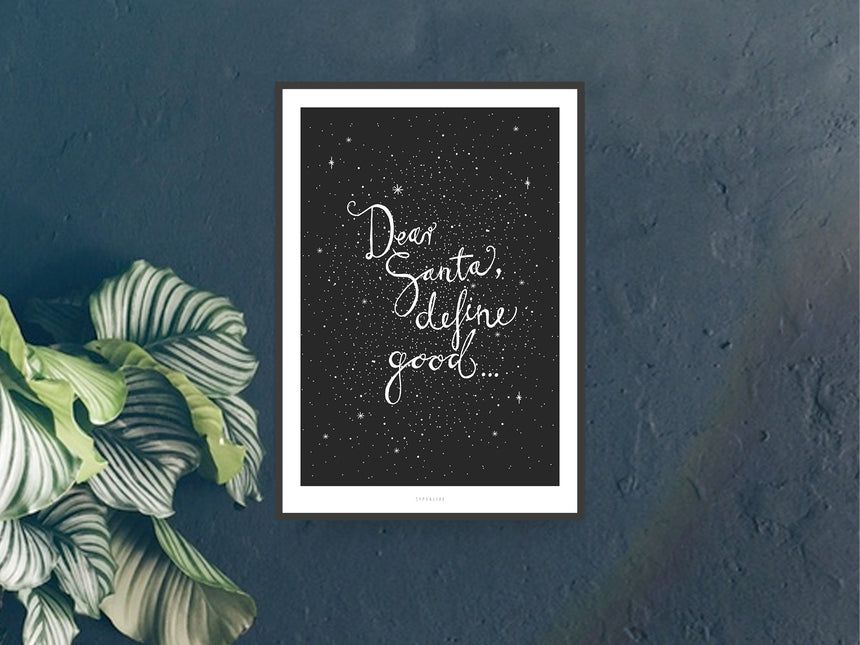 Print / Dear Santa No. 3