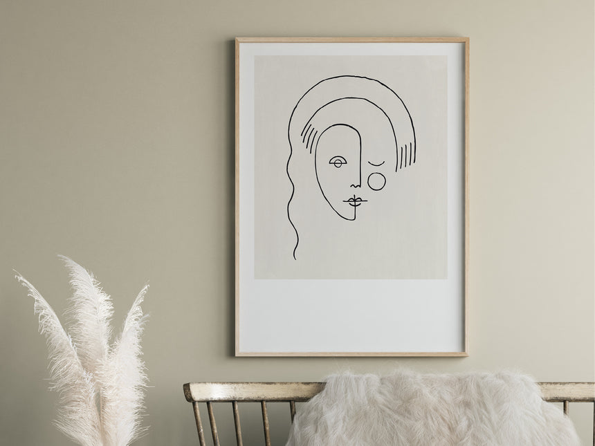 Print / Faces No. 3