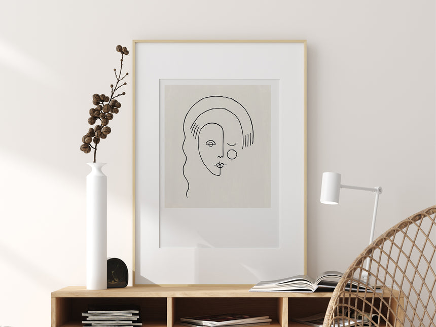 Print / Faces No. 3