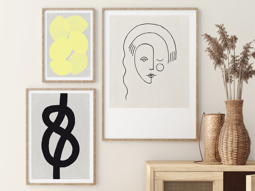 Print / Faces No. 3