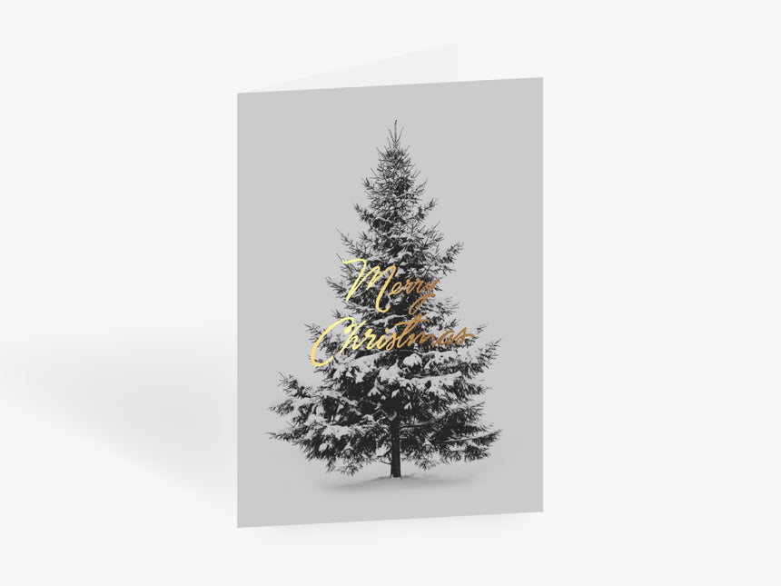 Grußkarte / Merry Christmas Fir