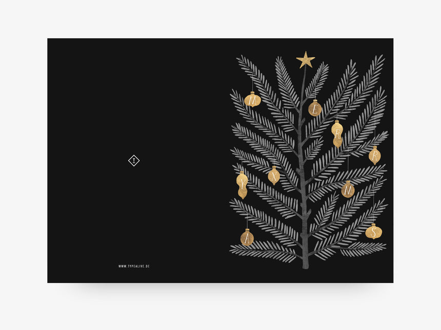 Grußkarte / Swedish Fir No. 2