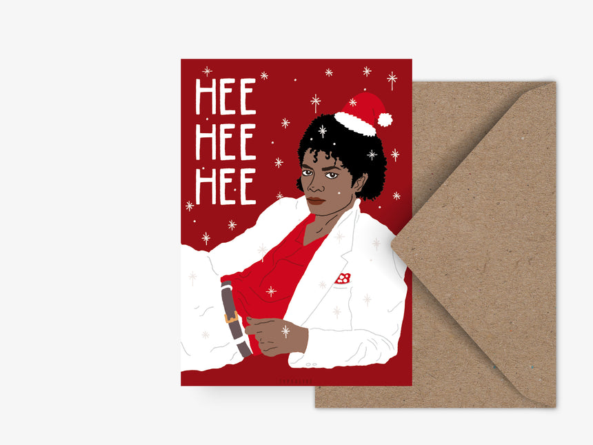 Postkarte / Hee Hee Hee