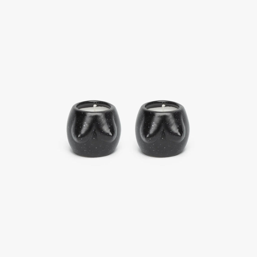 Helio Ferretti - Tits Kerzenhalter / 2er-Set "Black"