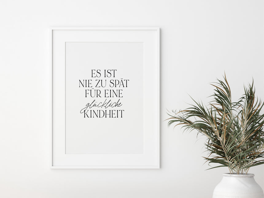 Print / Kindheit