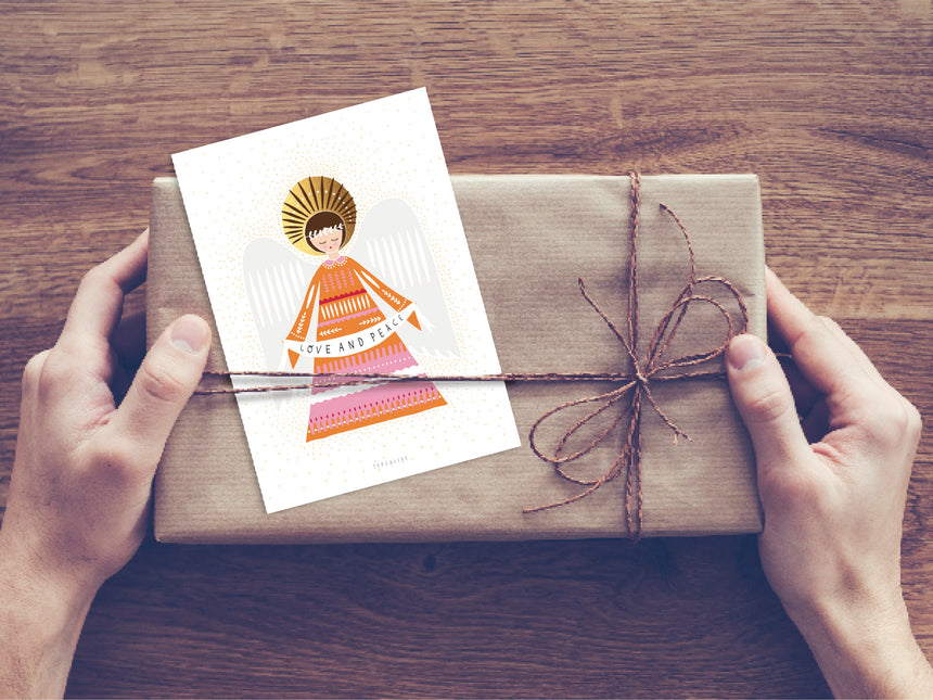 Postkarte / Love and Peace