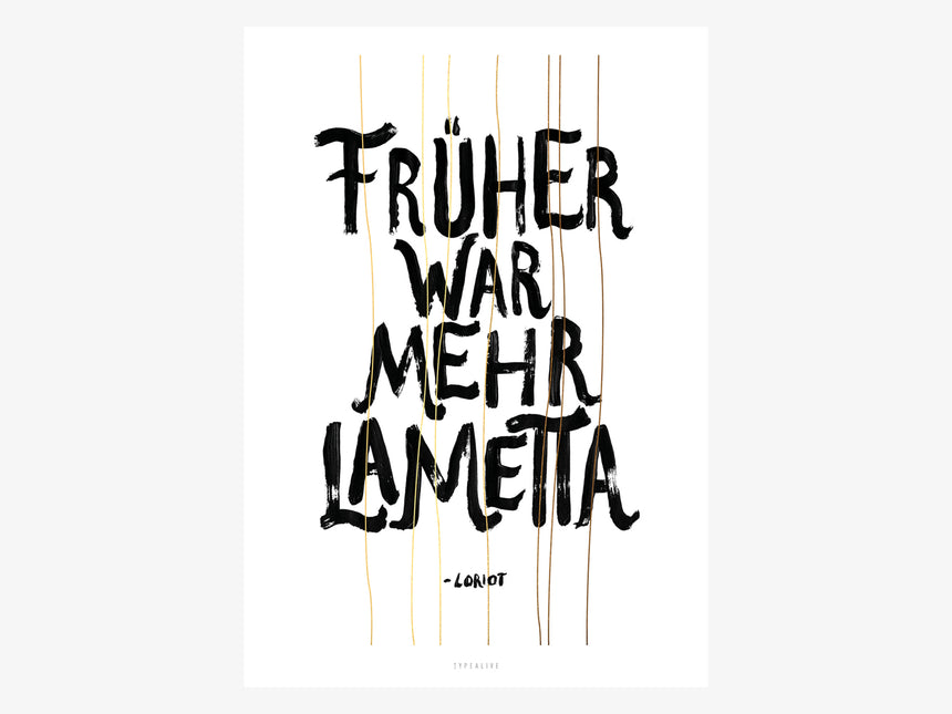 Print / Mehr Lametta