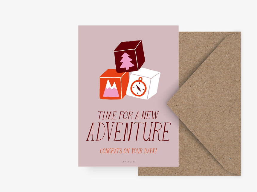 Postkarte / New Adventure