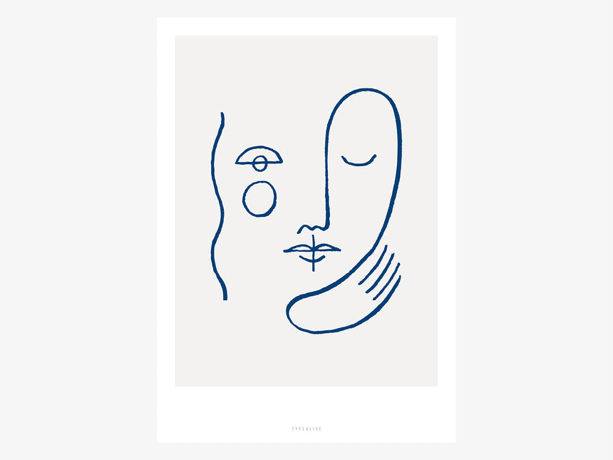 Print / Faces No. 1