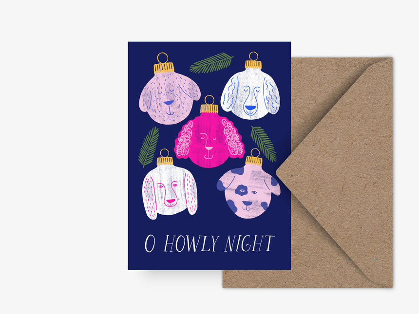 Postkarte / Howly Night