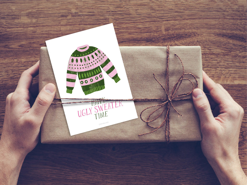 Postkarte / Ugly Sweater No. 2