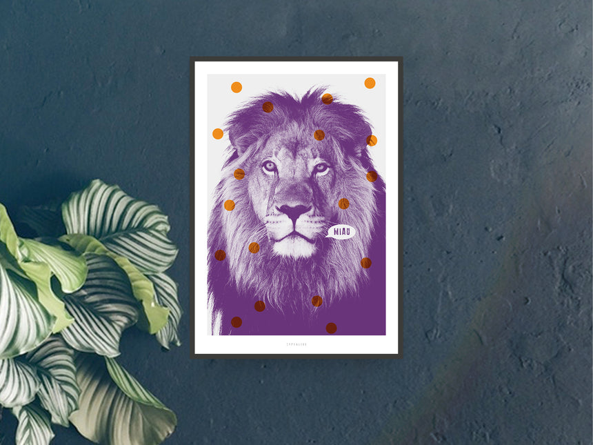 Print / Löwe No. 2