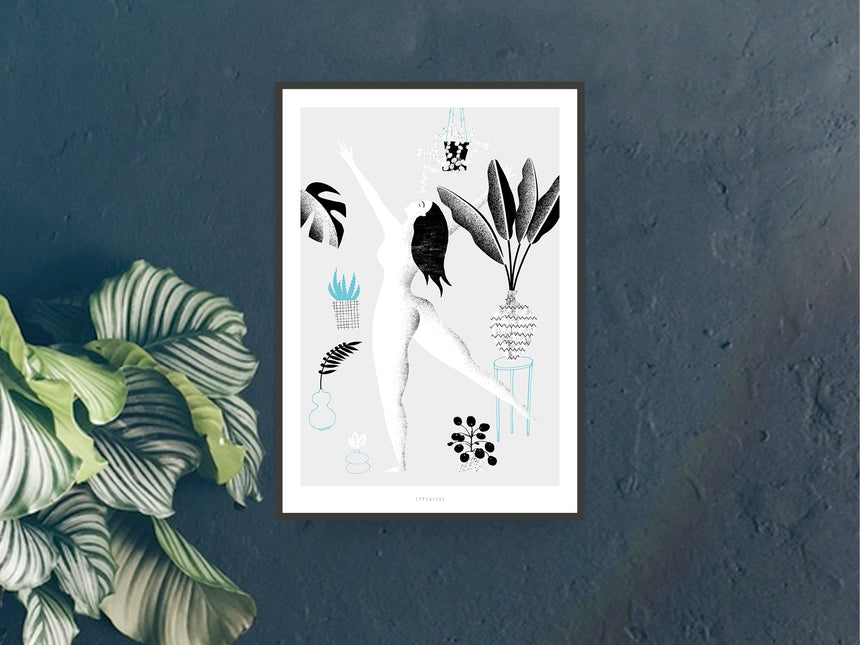 Print / Me And The Plants