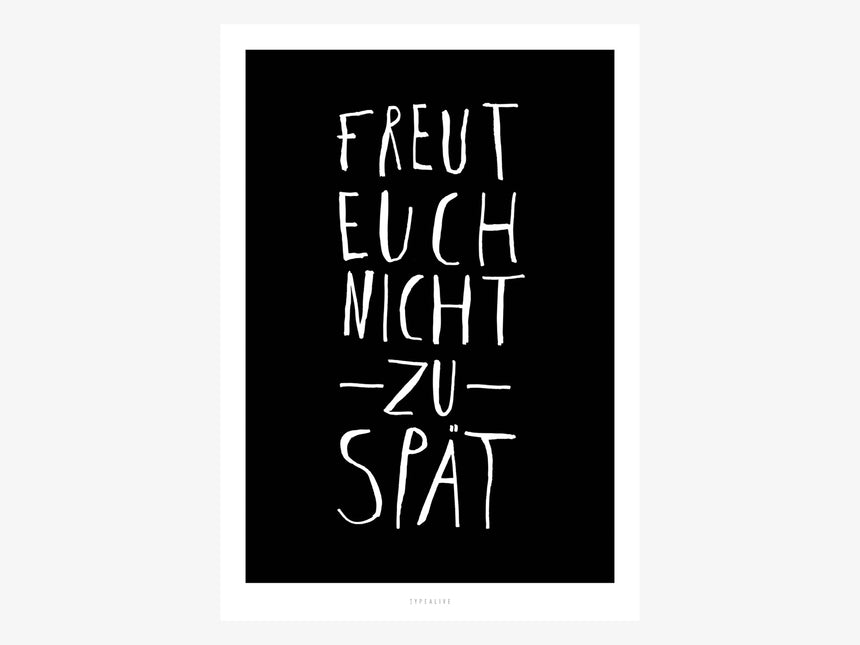 Print / Freut Euch