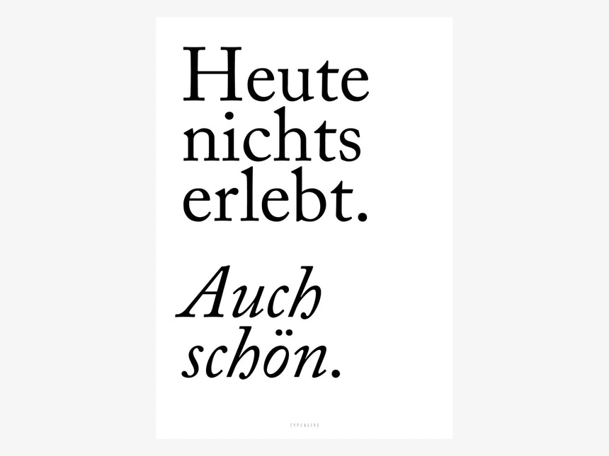 Print / Auch Schön