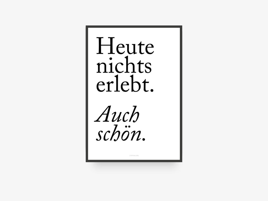 Print / Auch Schön