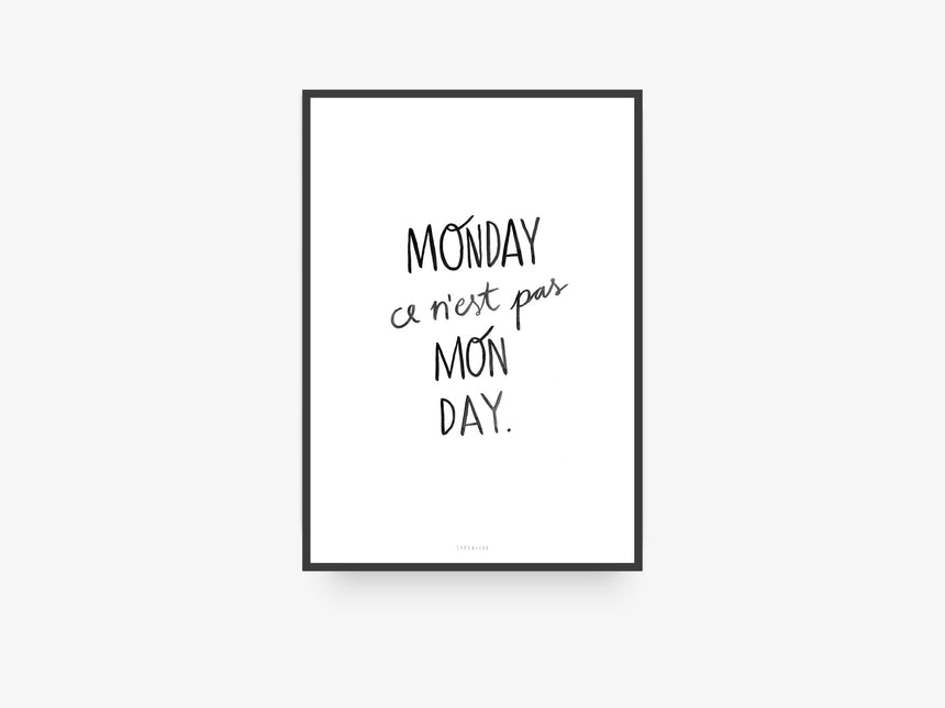 Print / Mon Day
