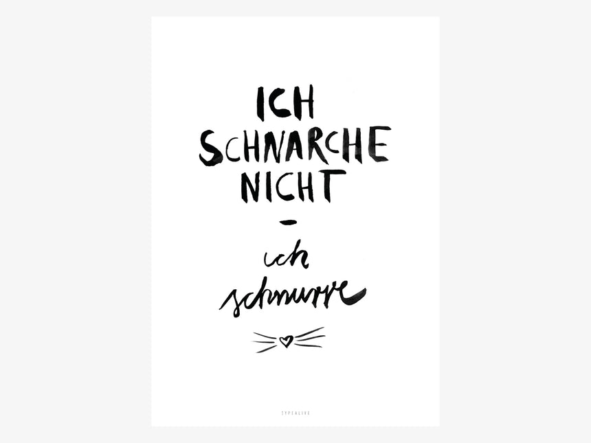 Print / Ich Schnurre