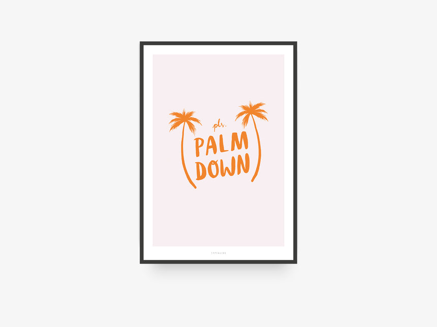 Print / Palm Down