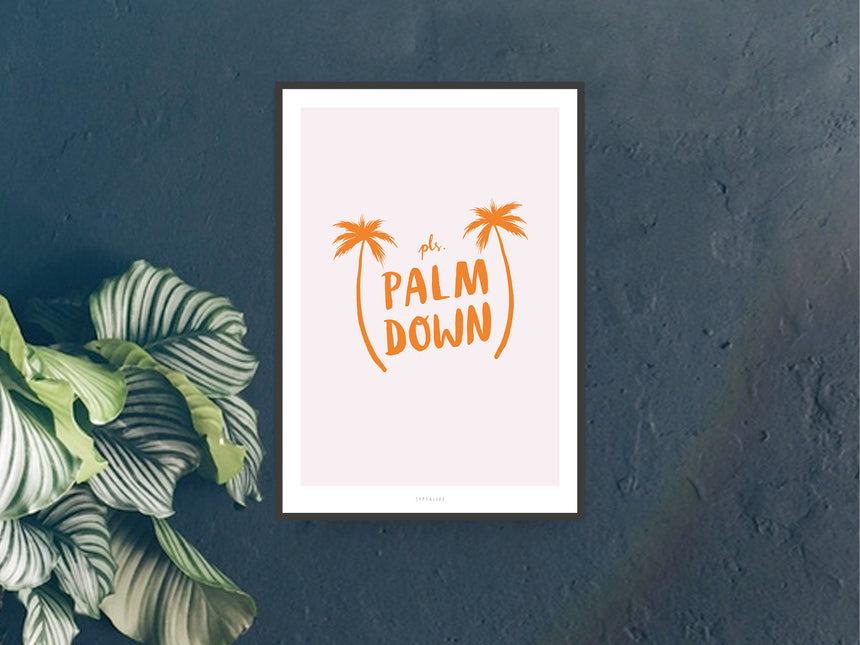 Print / Palm Down