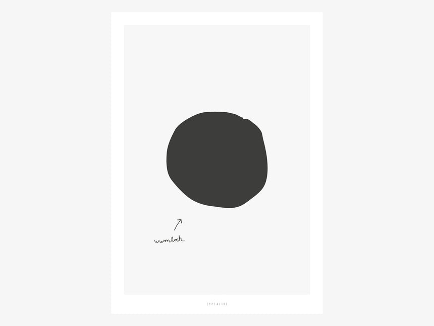 Print / Wurmloch No. 1