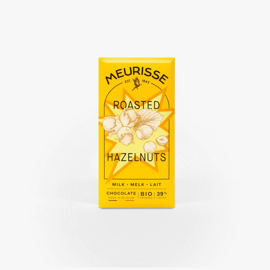 Meurisse - Milchschokolade mit gerösteten Haselnüssen