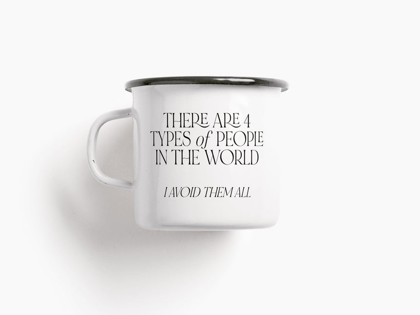 Too Good To Waste / Tasse aus Emaille / Avoid