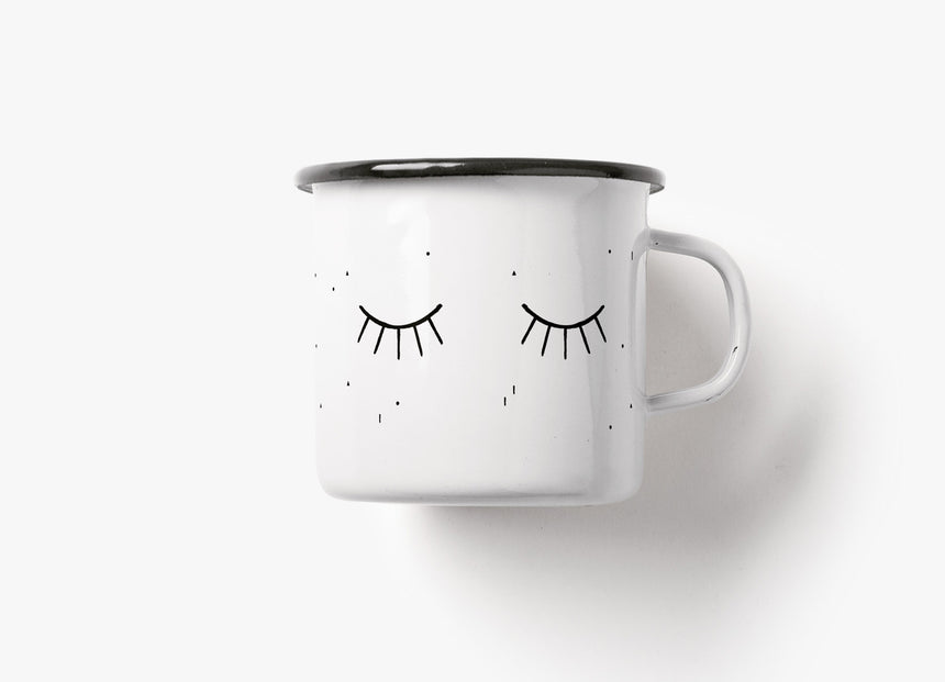 Tasse aus Emaille / Smunday