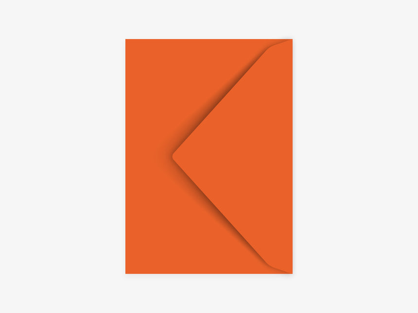 Umschlag / Flourescent Orange
