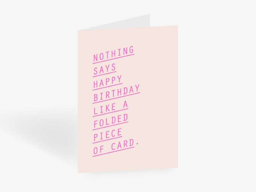 Grußkarte / Folded Card No. 2