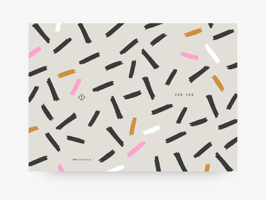 Greeting card / For You