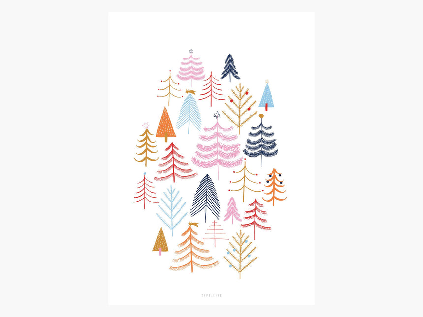 Print / Christmas Forest