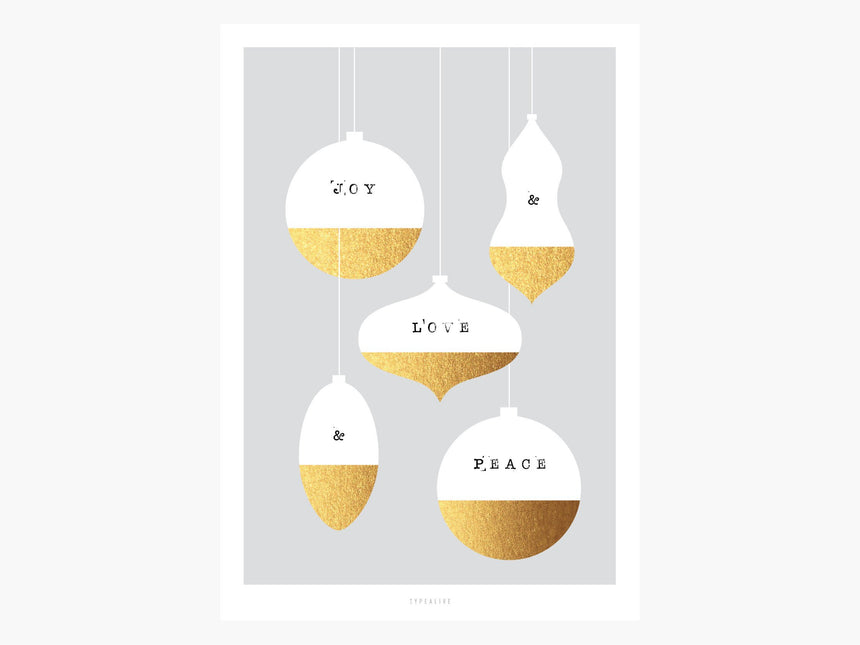 Print / Joy Love Peace