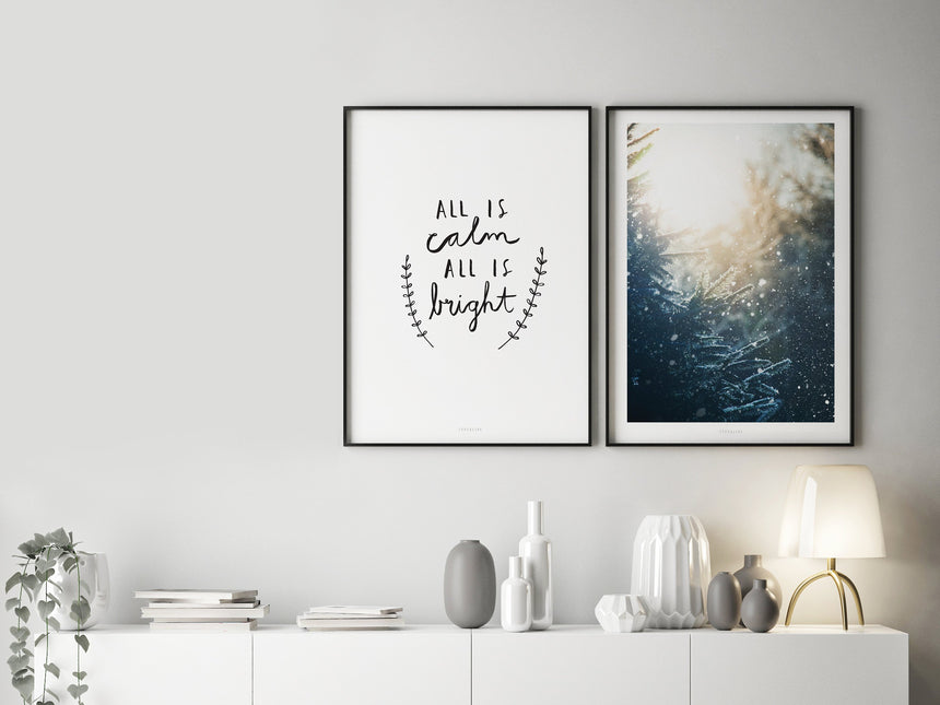 Print / Calm And Bright