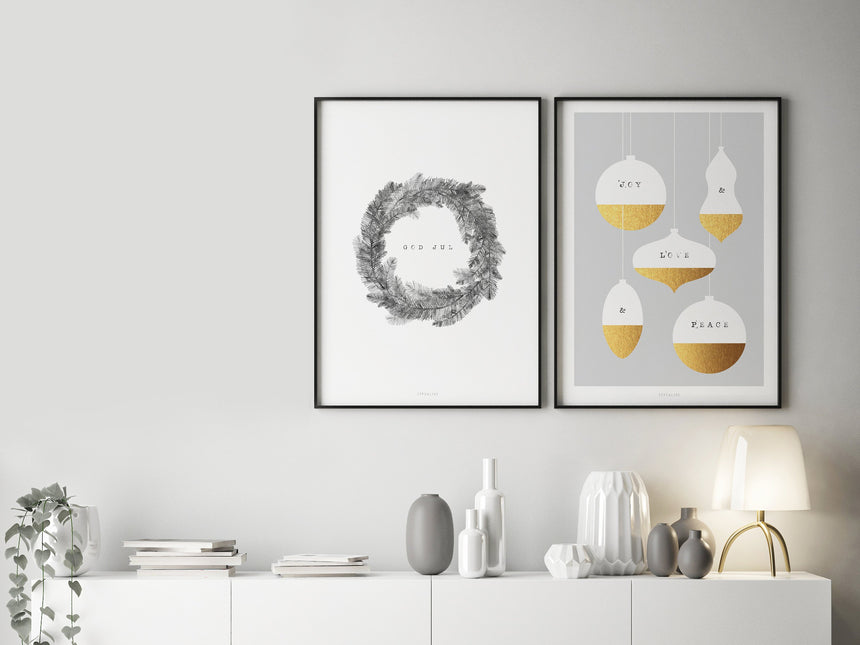 Print / Christmas Wreath