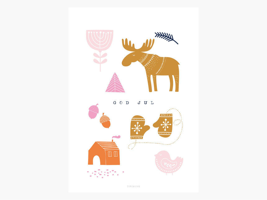 Print / Swedish Christmas No. 1