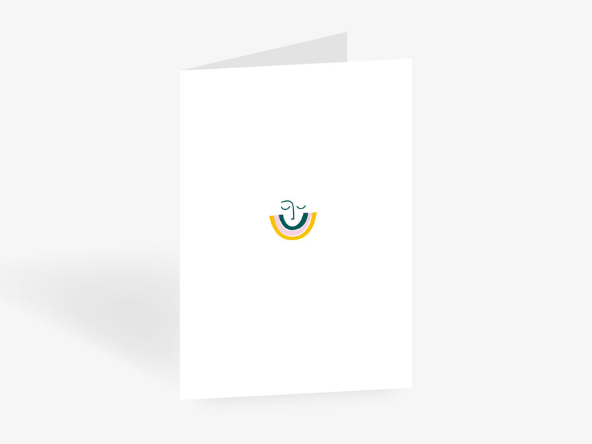 Greeting card / Rainbow
